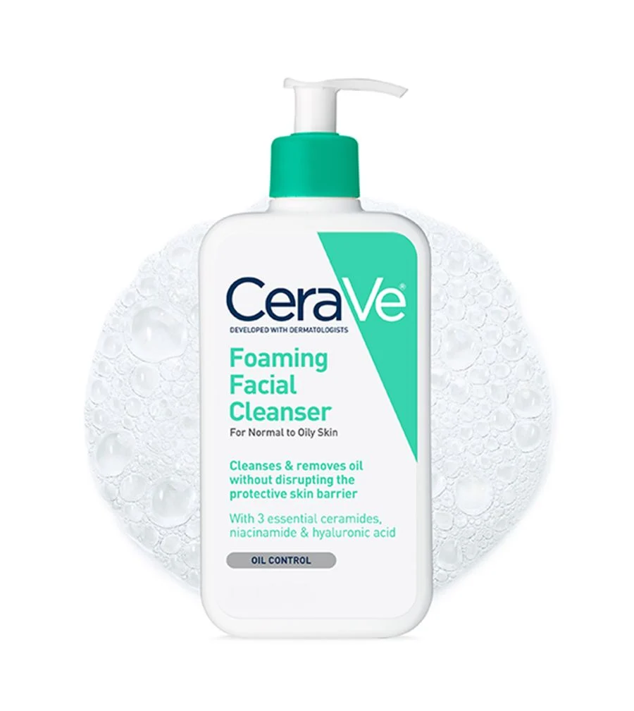 CeraVe Foaming Cleanser For Normal to Oily Skin 236ml