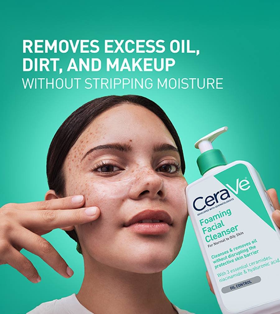 CeraVe Foaming Cleanser For Normal to Oily Skin 236ml