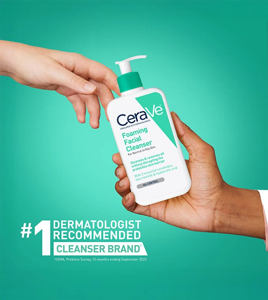 CeraVe Foaming Cleanser For Normal to Oily Skin 236ml