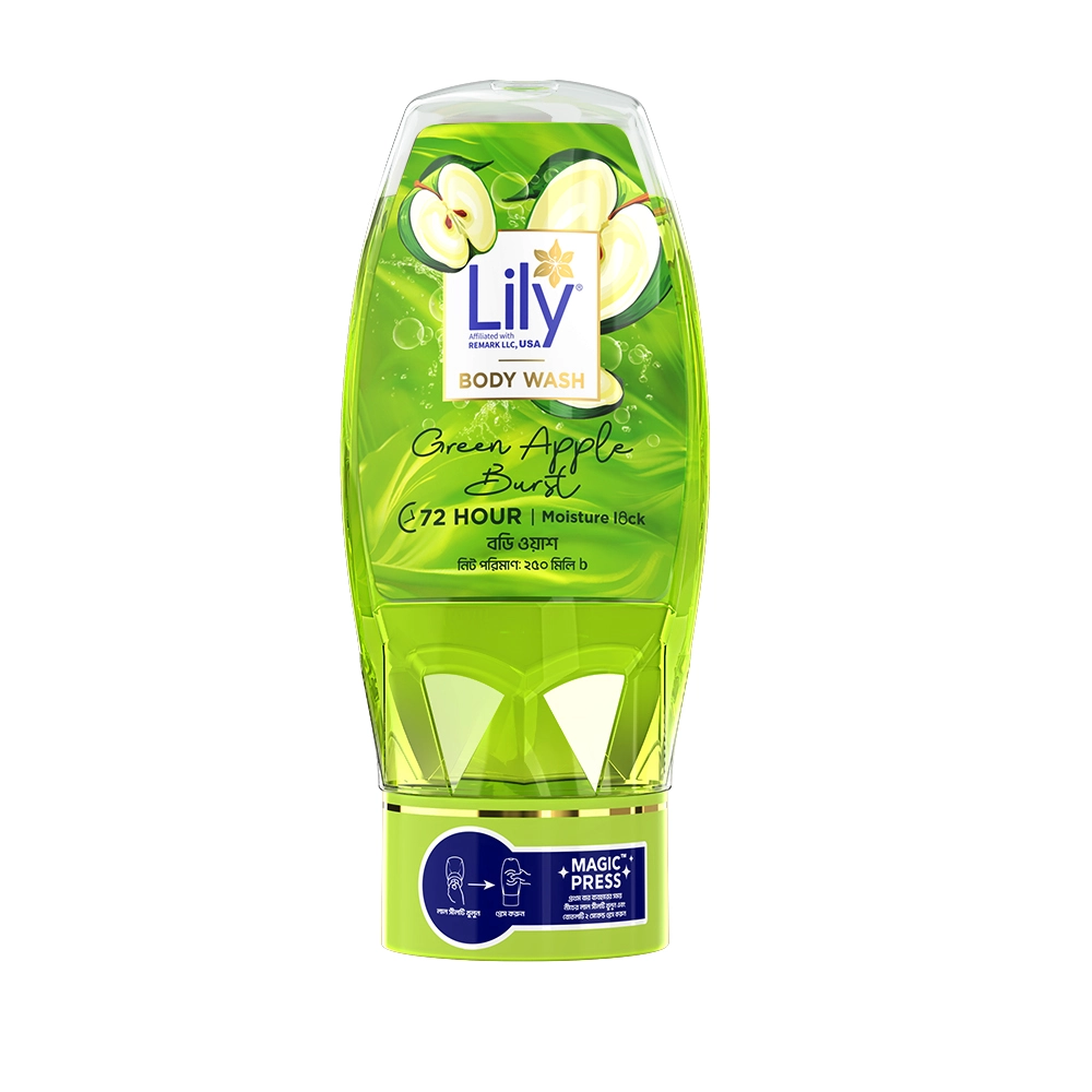 Lily Green Apple Burst Body Wash (250ml)