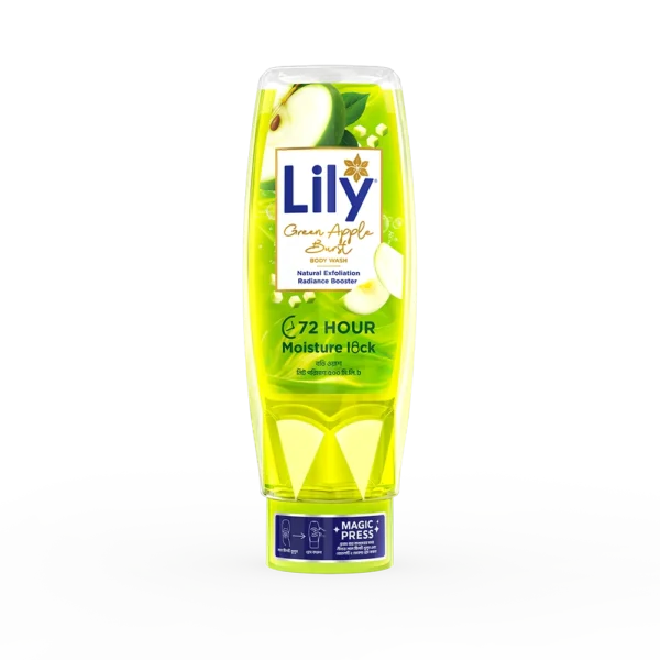 Lily Green Apple Burst Body Wash (500ml)