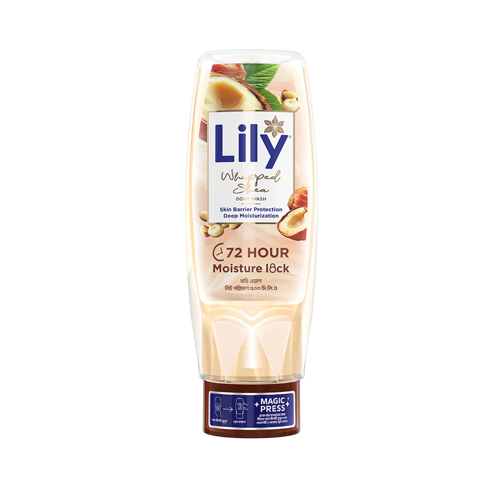 Lily Whipped Shea Body Wash (500ml)