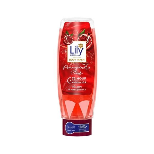 Lily Pomegranate Crush Body Wash (500ml)