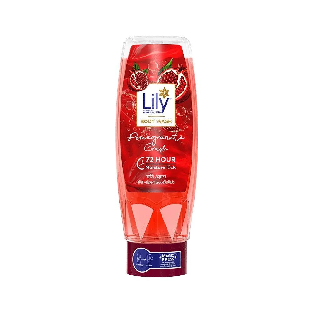 Lily Pomegranate Crush Body Wash (500ml)